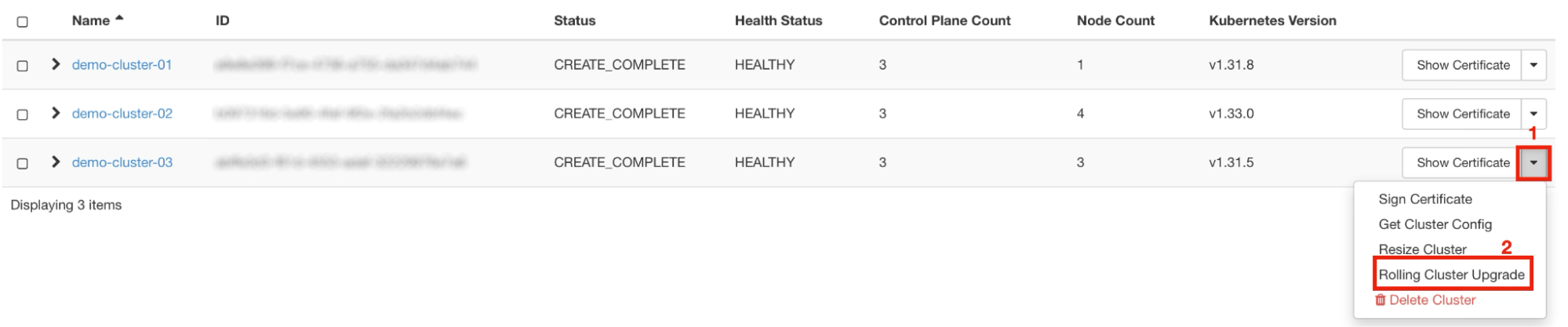 Painel da NNumbers Cloud, Acesso externo com Ingress: não deixe de manter seu cluster atualizado, pois as