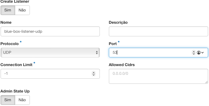 Painel da NNumbers Cloud, Load balancers: não: O listener já não fica ativo assim que o processo