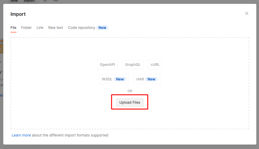 NNumbers Cloud console, Volumes: in the window that opens, click Upload Files and select the file